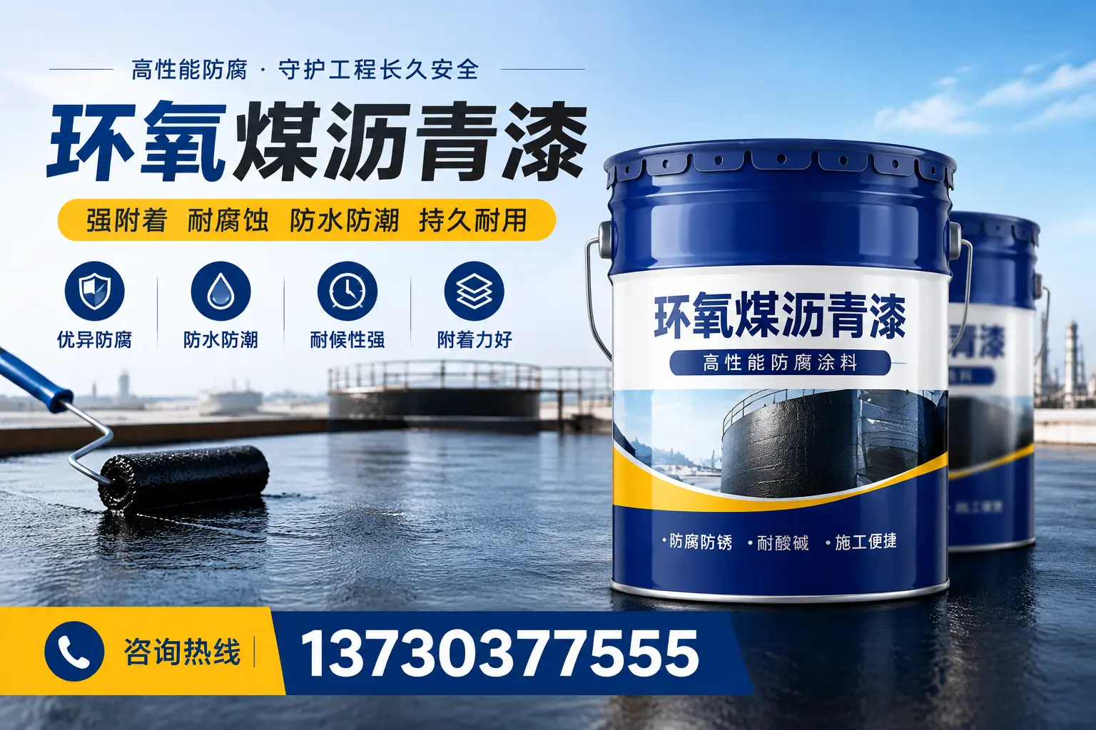 如何判断环氧煤沥青漆的质量?齐齐哈尔消费者指南