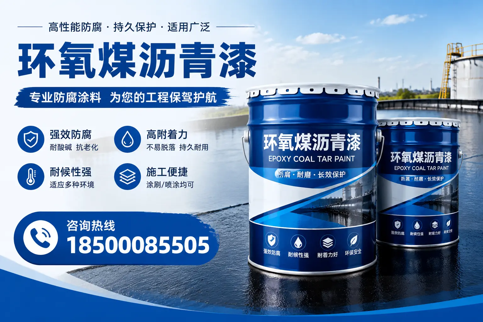 环氧煤沥青漆与其他漆类的比较,齐齐哈尔用户的选择依据