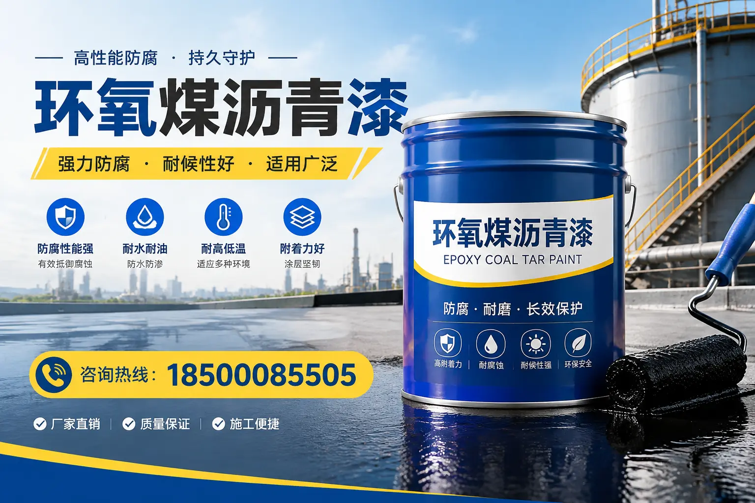 环氧煤沥青漆的储存与运输注意事项,齐齐哈尔企业须知