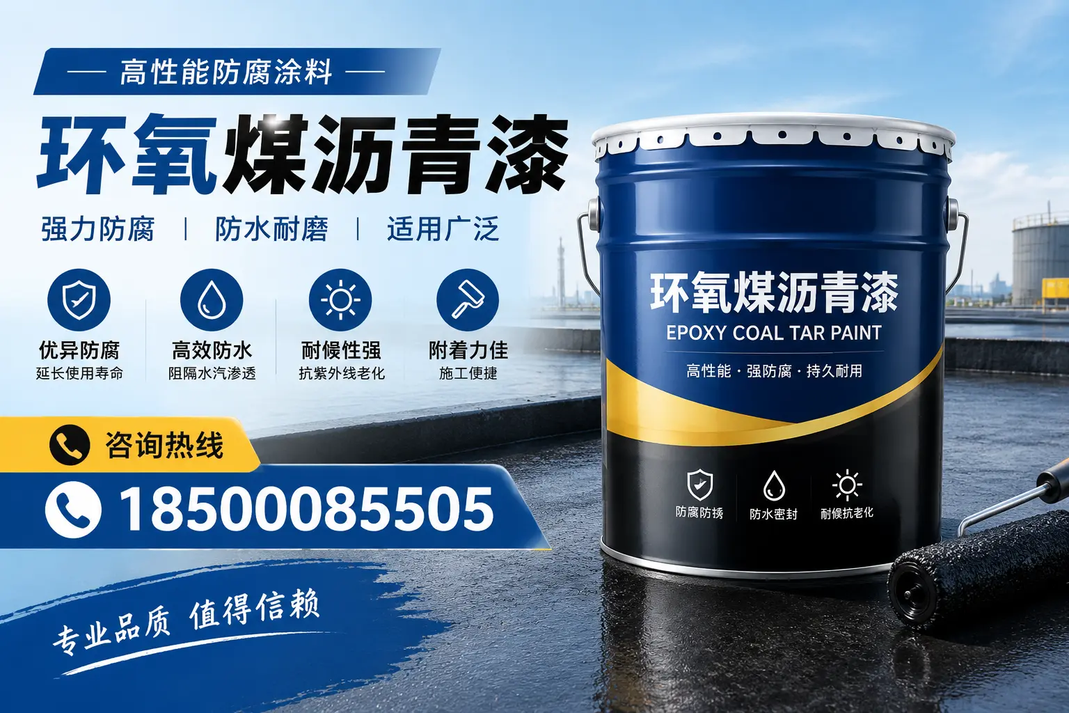 环氧煤沥青漆的主要成分与功能,齐齐哈尔用户深度了解